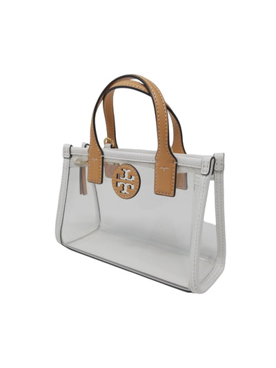 Tory Burch Womens 146437 Elle Gold-Tone Hardware Mini Nylon Tote Bag,