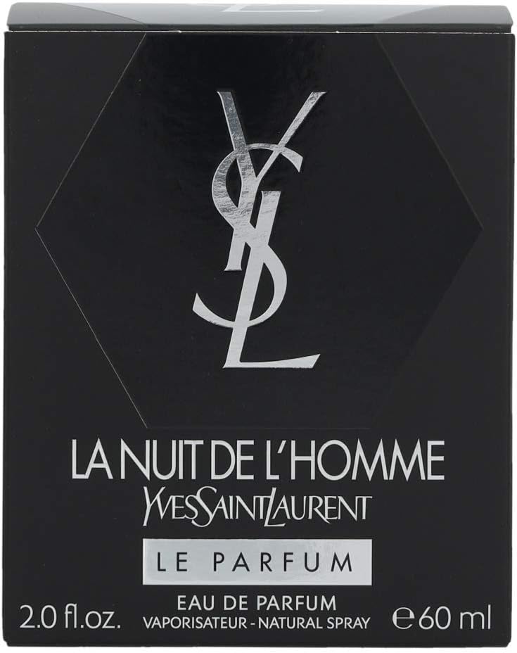 Yves Saint Laurent La Nuit De L'Homme Ysl Le Parfum Eau De Parfum Spray for Men, 2 Ounce