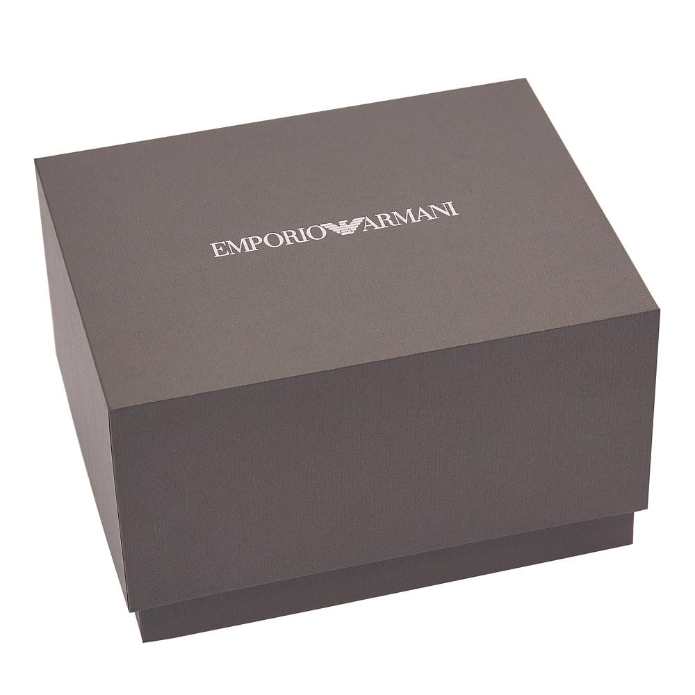 Emporio Armani Watch for Women, Three Hand Quartz Movement and 32mm Case Size with Stainless Steel, Leather or Silicone Strap