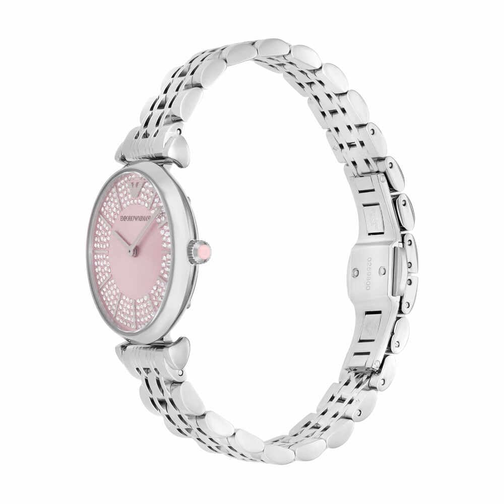 Emporio Armani Women's Dress Watch with Stainless Steel Band