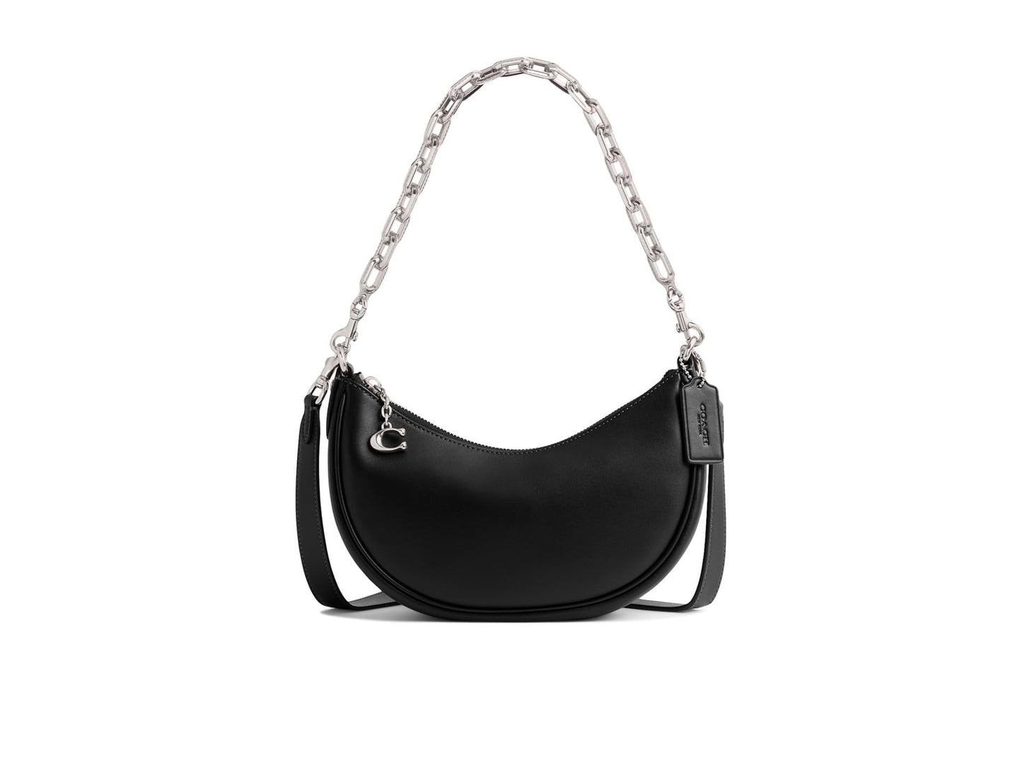 COACH Womens Mira Shoulder Bag With Chain Handbag