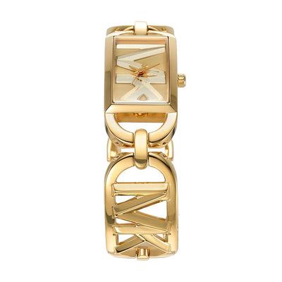 مايكل كورس ساعة ام كيه امباير بثلاثة عقارب من الستانلس ستيل بلون ذهبي SKU MK7406