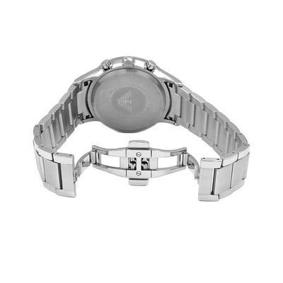 Emporio Armani multifunction stainless steel watch, 43mm case size
