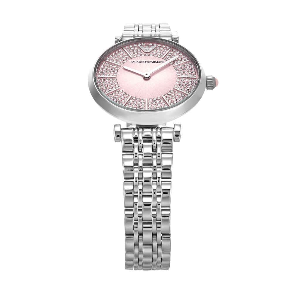 Emporio Armani Women's Dress Watch with Stainless Steel Band