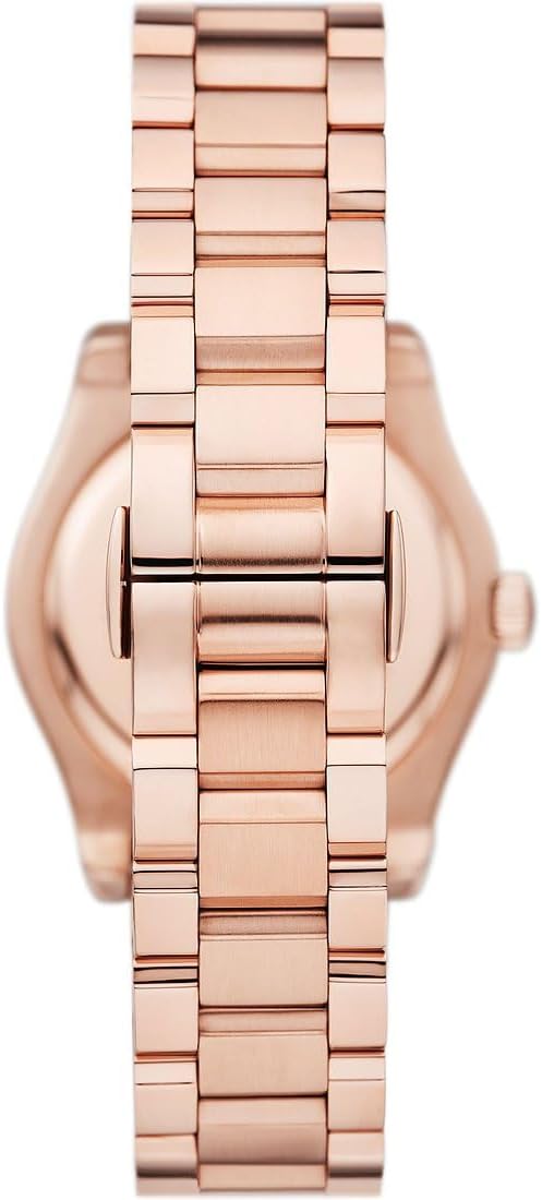 Emporio Armani Watch for Women, Three Hand Quartz Movement and 32mm Case Size with Stainless Steel, Leather or Silicone Strap