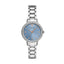 Emporio Armani Watch for Women, Three Hand Quartz Movement and 32mm Case Size with Stainless Steel, Leather or Silicone Strap