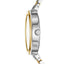 Tory Burch Miller Womens Two-Tone Dress Watch, White Gold Dial, Stainless Steel