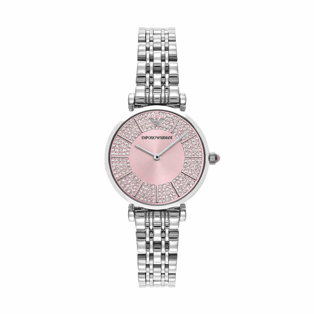 Emporio Armani Women's Dress Watch with Stainless Steel Band