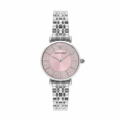 Emporio Armani Women's Dress Watch with Stainless Steel Band