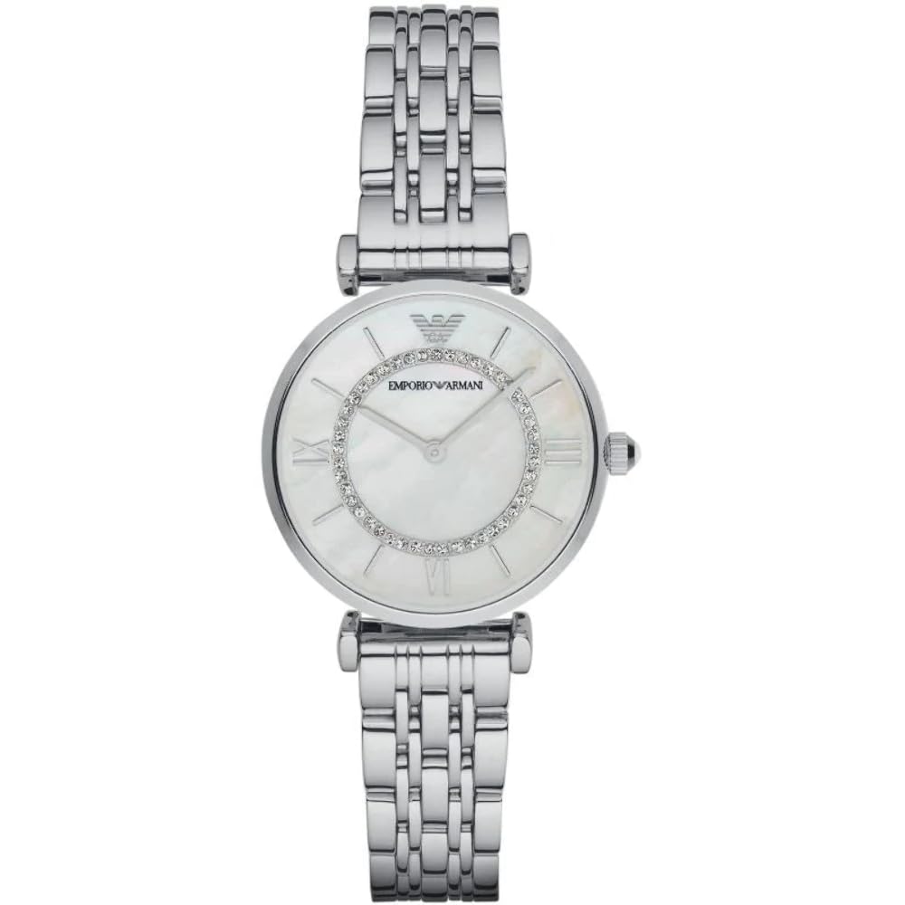 Emporio Armani Women's Dress Watch with Stainless Steel Band