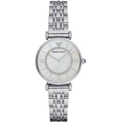 Emporio Armani Women's Dress Watch with Stainless Steel Band