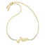 Swarovski Symbolic Love Bracelet, Gold-tone plated