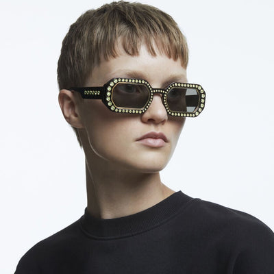 Swarovski Millenia Sunglasses Octagon, Pavé crystals