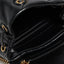 Tory Burch Women's Kira Diamond Quilt Mini Backpack, Black, One Size