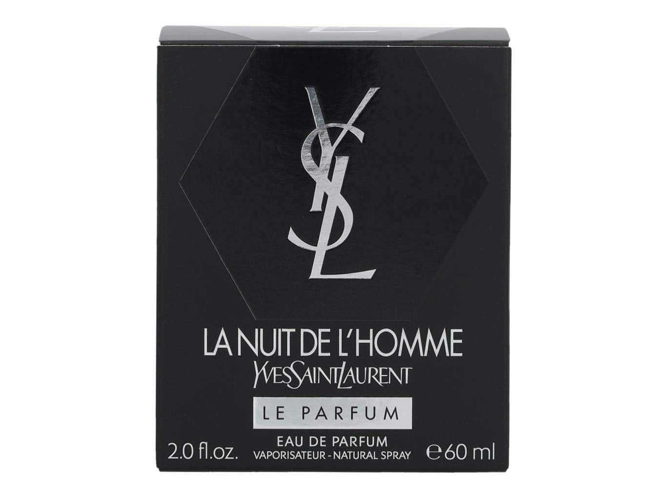 Yves Saint Laurent La Nuit De L'Homme Ysl Le Parfum Eau De Parfum Spray for Men, 2 Ounce