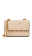 Tory Burch Women's Fleming Small Convertible Shoulder Bag, New Cream, One size