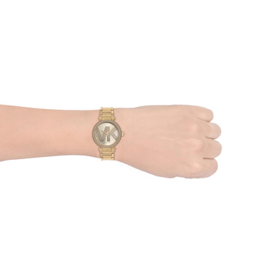Michael Kors Women's Pavé Logo Watch