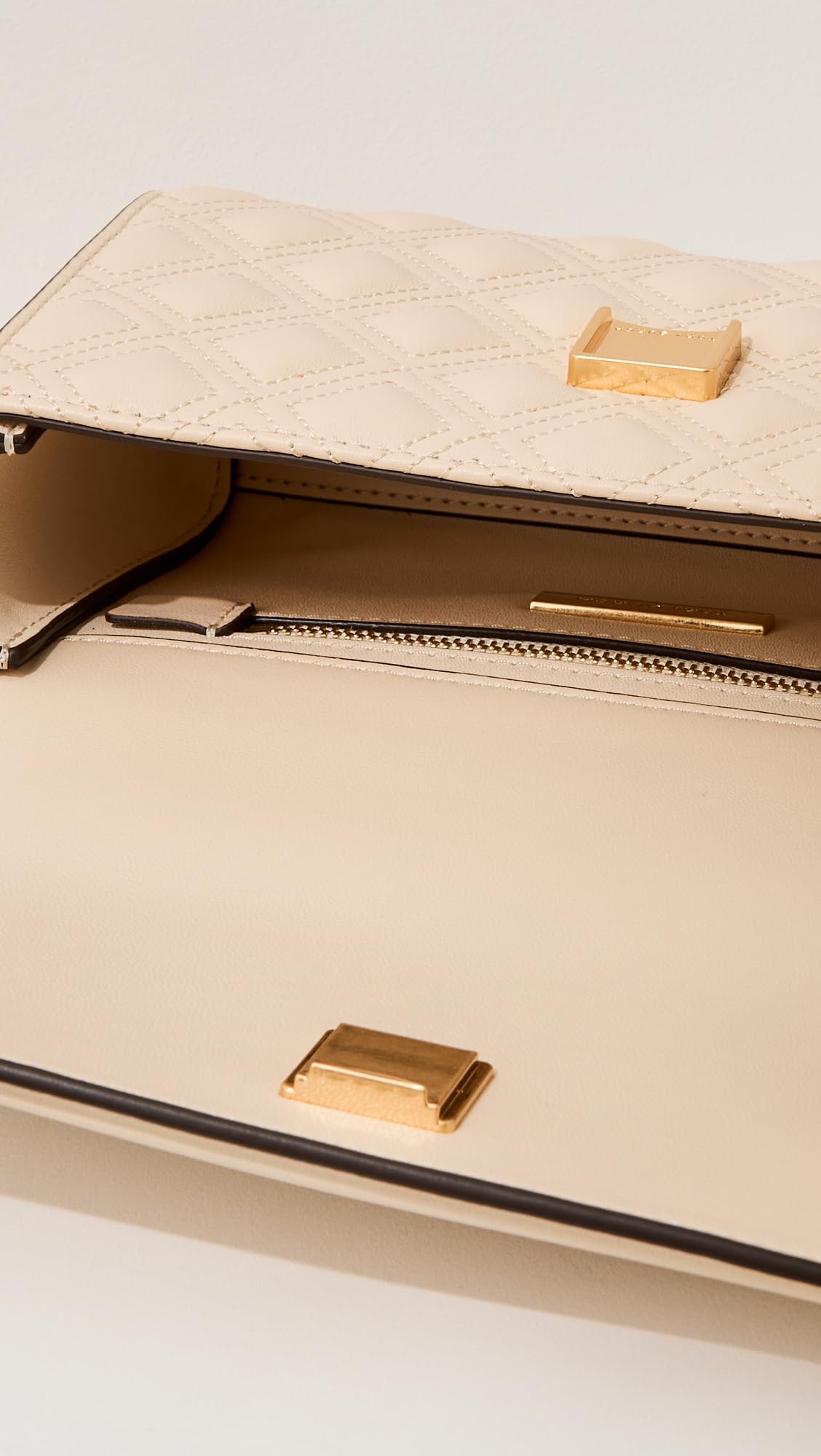 Tory Burch Women's Fleming Small Convertible Shoulder Bag, New Cream, One size