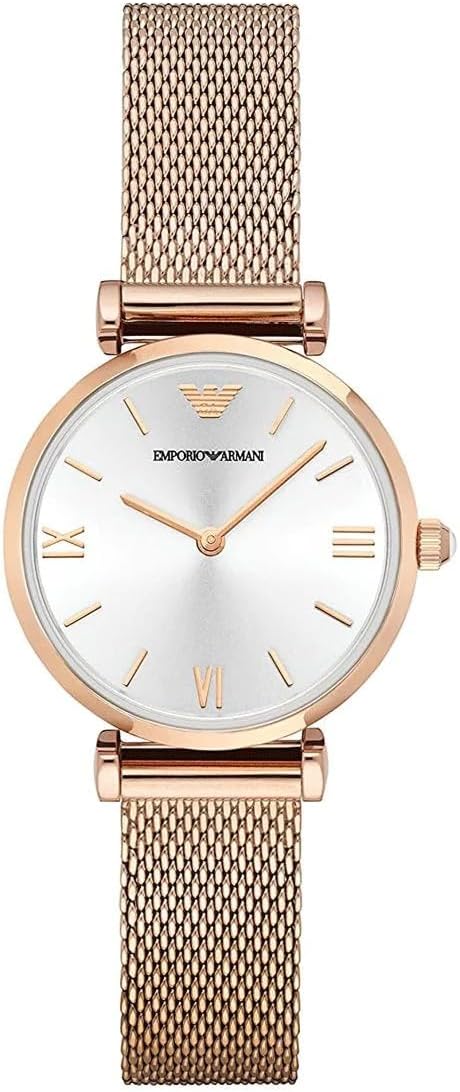 Emporio Armani Women's Dress Watch with Stainless Steel Band
