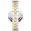 Tory Burch Miller Womens Two-Tone Dress Watch, White Gold Dial, Stainless Steel