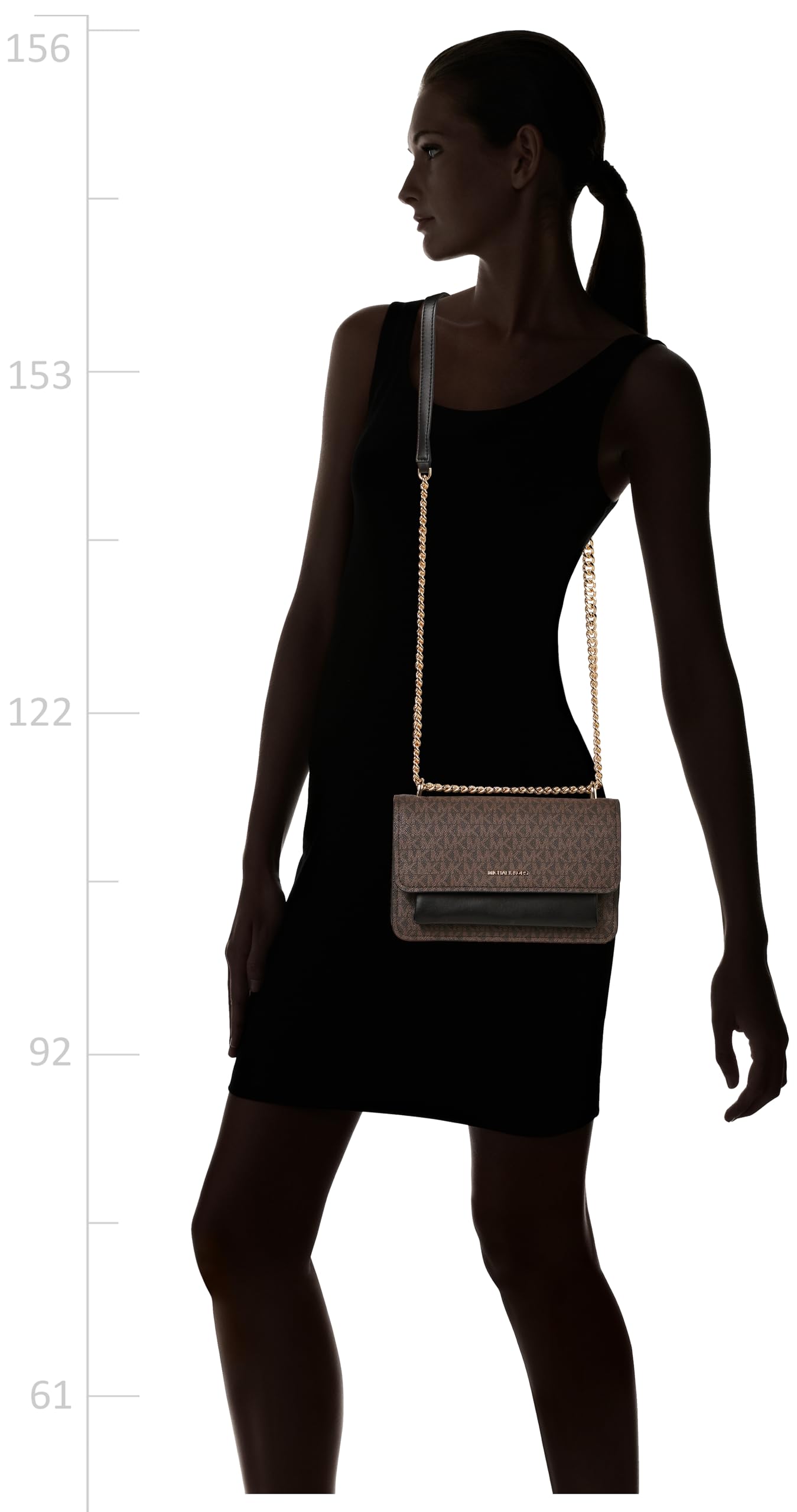 Michael Kors Womens Claire Shoulder Shoulder