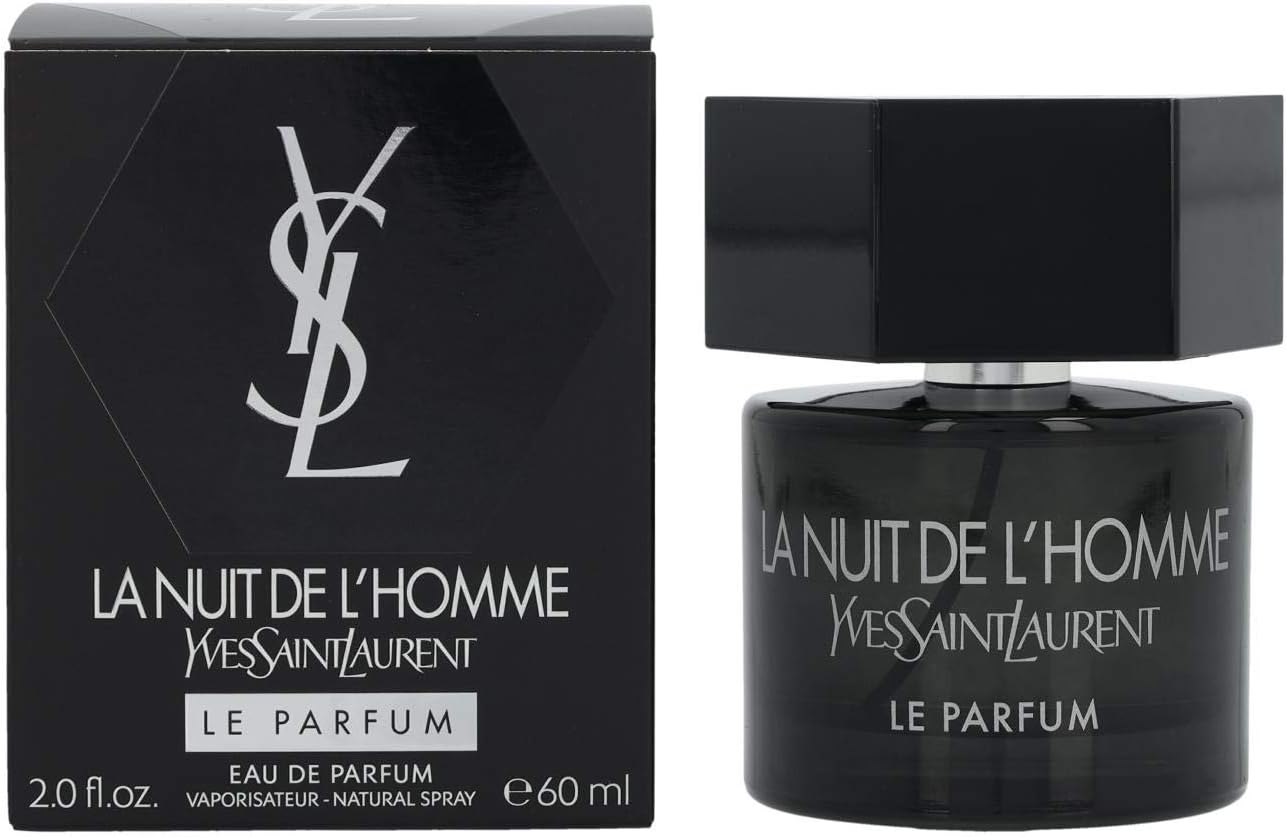 Yves Saint Laurent La Nuit De L'Homme Ysl Le Parfum Eau De Parfum Spray for Men, 2 Ounce