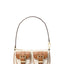 Michael Kors Womens Zoe Small Convertible Pouchette Pouchette Handbag