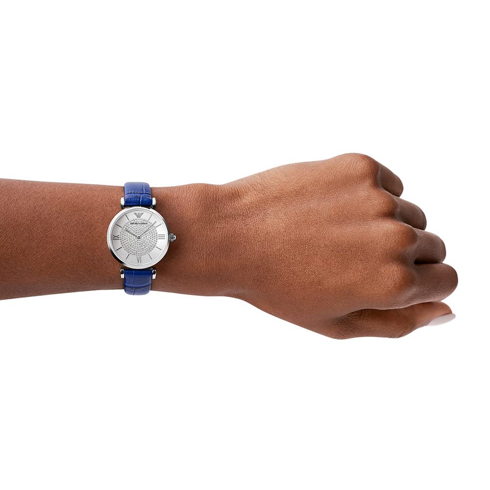 Emporio Armani Women's Two-Hand, Stainless Steel Watch, 32mm case size