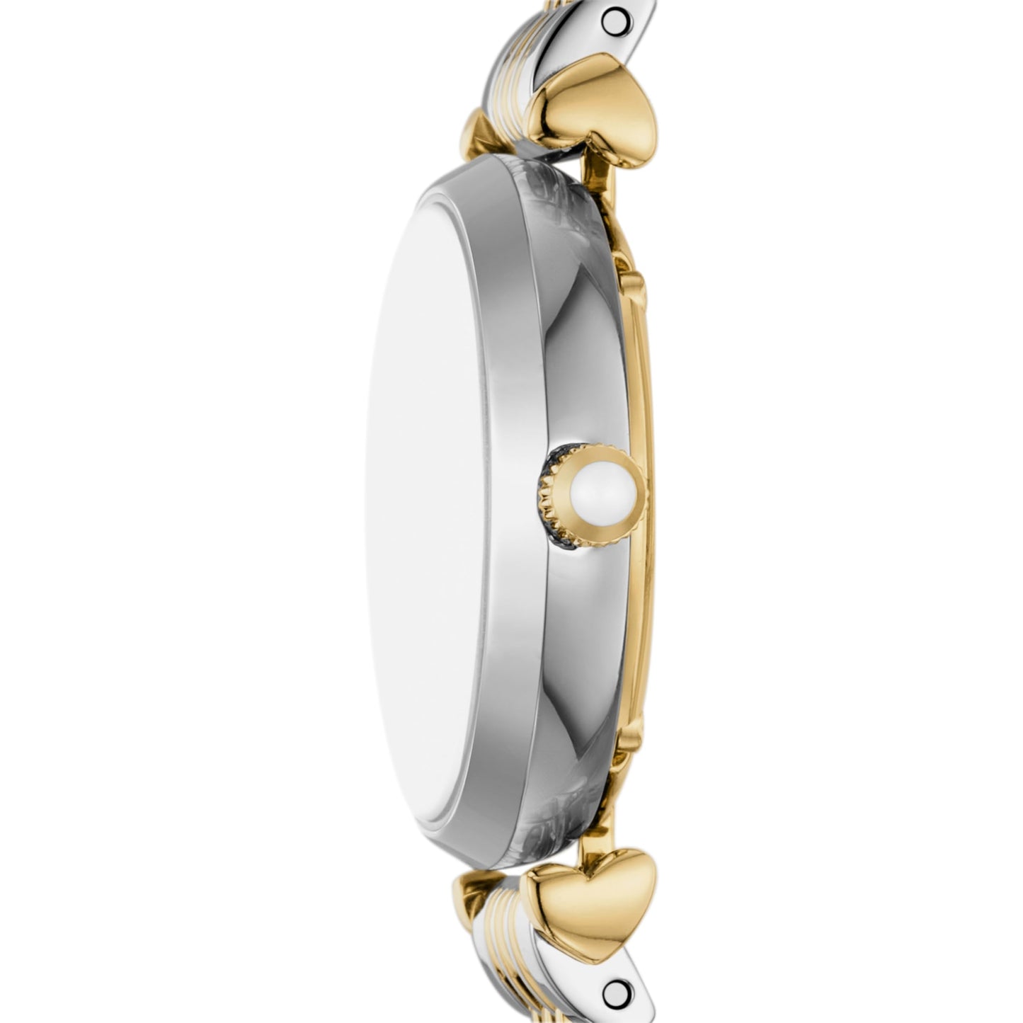 Emporio Armani Women's Two-Hand Two-Tone Stainless Steel Watch and Bracelet Set (Model: AR80078SET), Two-Tone