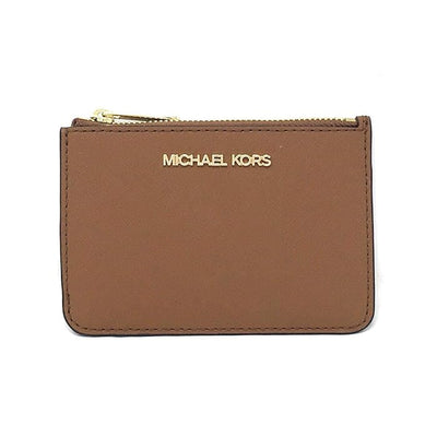 Michael Kors Jet Set Travel Small Saffiano Leather Coin Pouch (Luggage)
