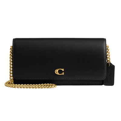 COACH Womens Essential Long Wallet On Chain Handbag