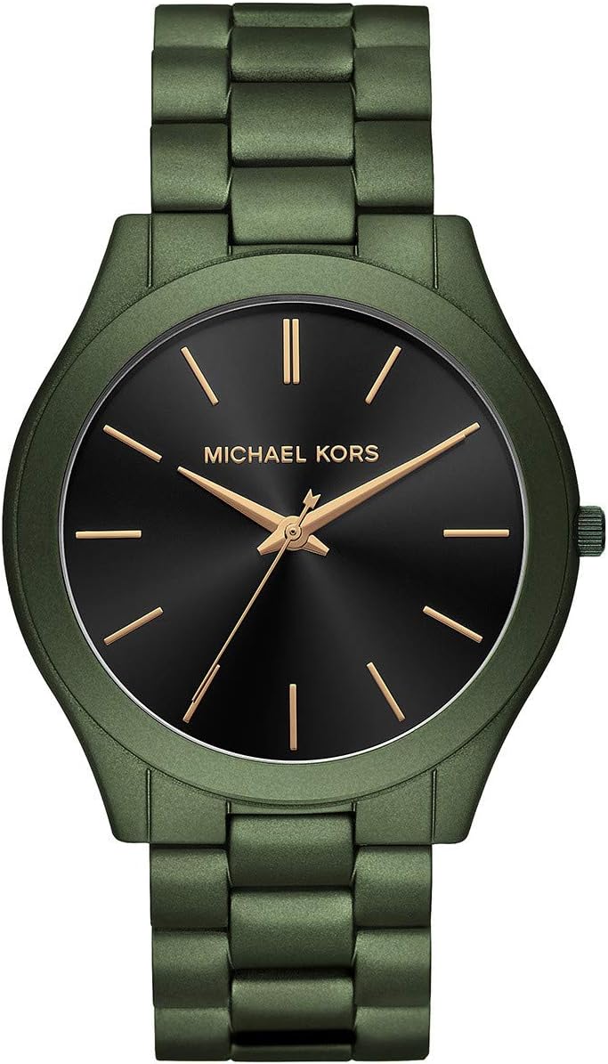 Michael Kors Oversized Slim Runway Men's Watch, Stainless Steel Watch for Men