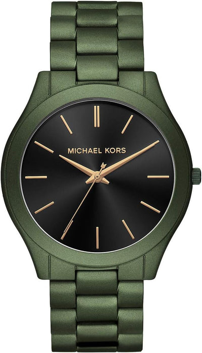 Michael Kors Oversized Slim Runway Men's Watch, Stainless Steel Watch for Men