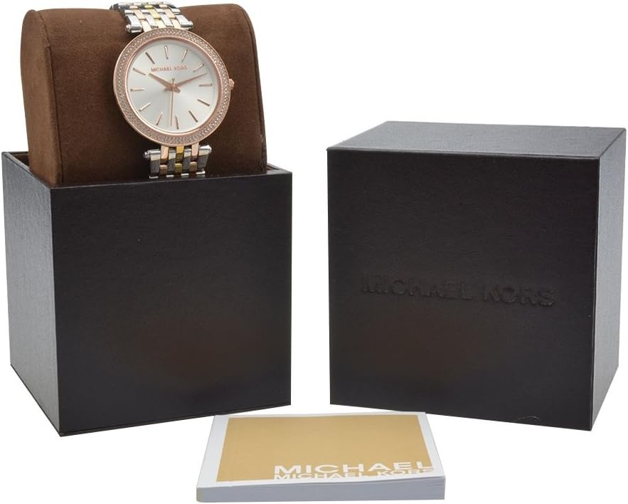 Michael Kors Darci Uhr fr Damen, Quarzwerk mit Edelstahl- oder Lederarmband