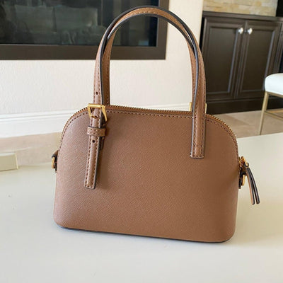 Tory Burch Womens Emerson Dome Satchel