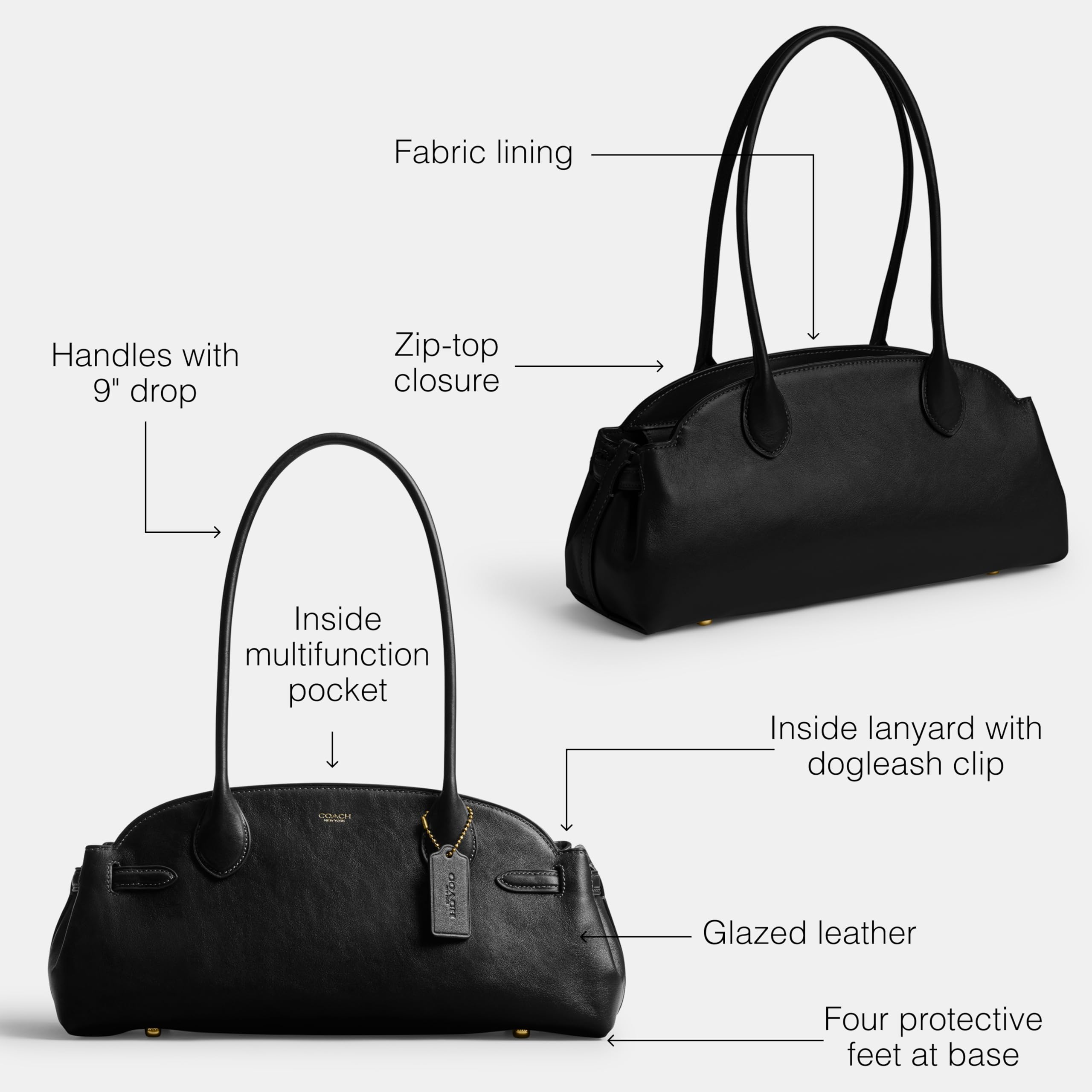 COACH Womens Empire Carryall 34 Shoulder