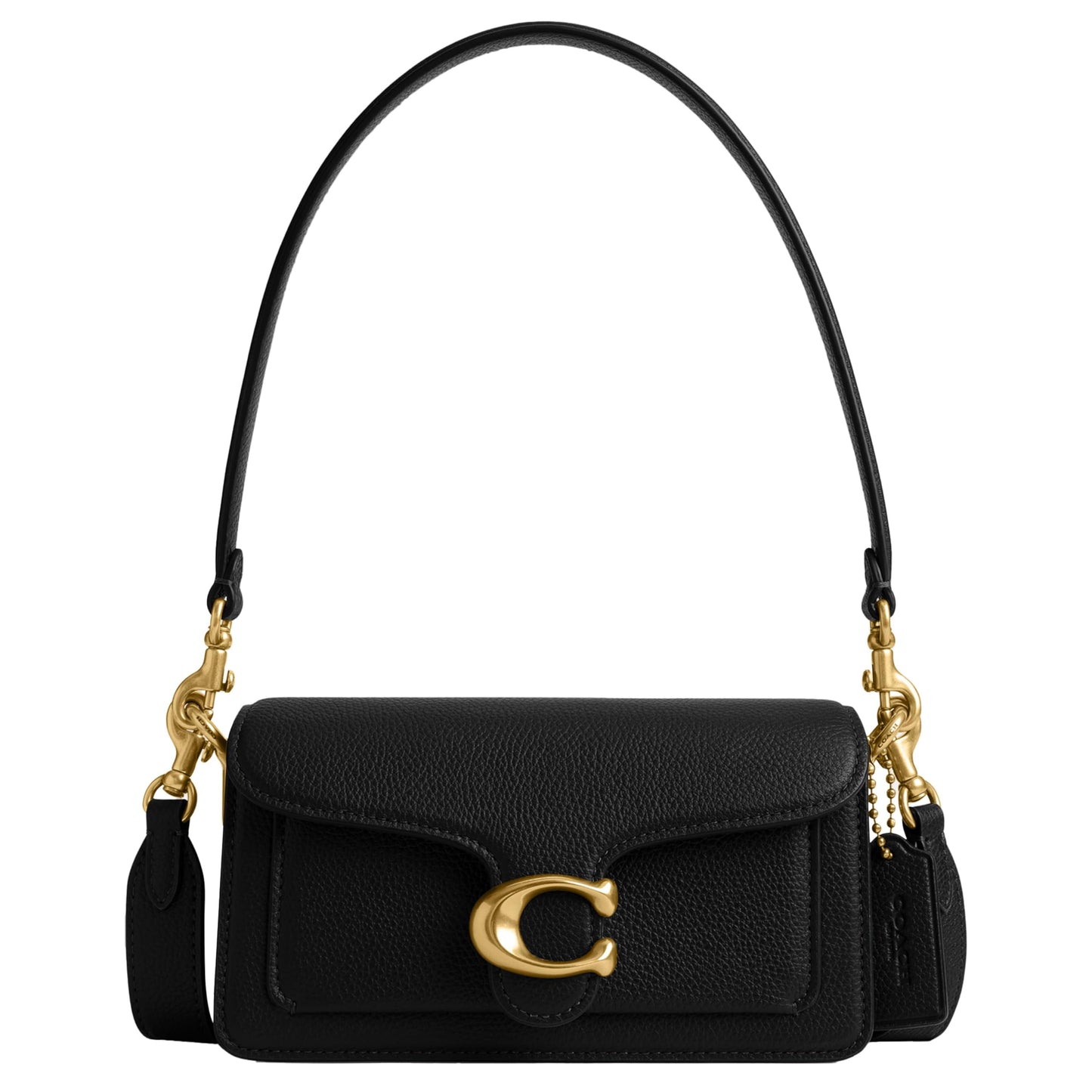 COACH Women's Tabby Shoulder Bag 20 Handbag (Jet Black)