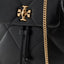 Tory Burch Women's Kira Diamond Quilt Mini Backpack, Black, One Size