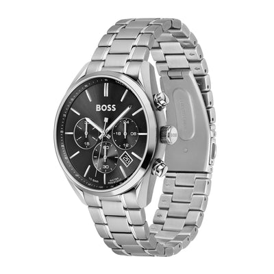 BOSS CHAMPION MENS BLACK DIAL