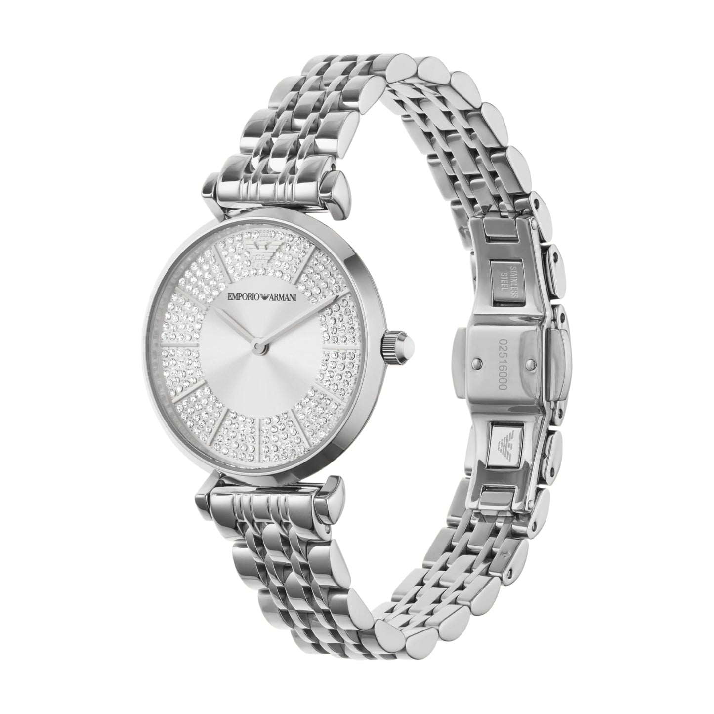 Emporio Armani Women's Dress Watch with Stainless Steel Band
