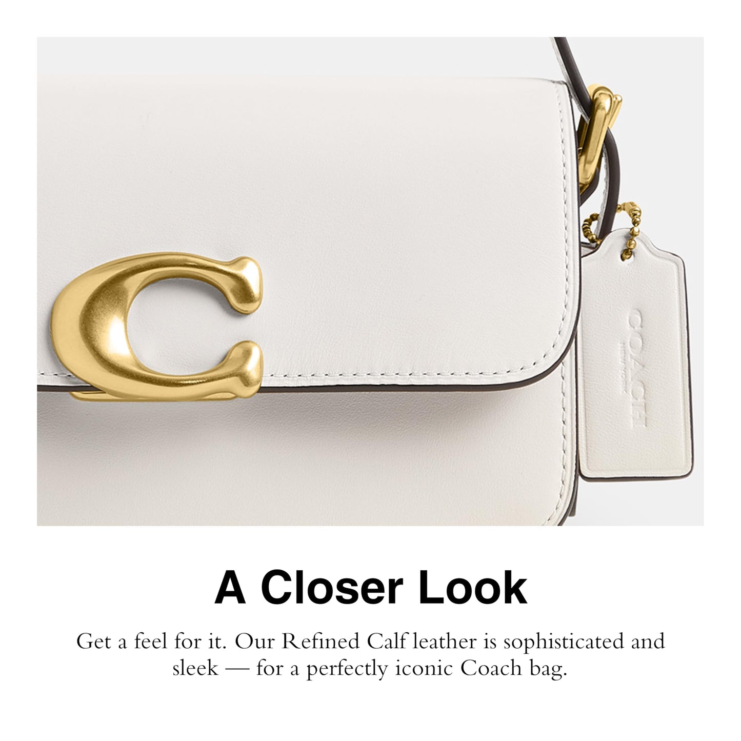 COACH Womens Zoe Shoulder Bag Handbag