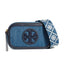 Tory Burch Women's Miller Denim Mini Crossbody Bag, Denim Multi, One Size