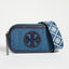 Tory Burch Women's Miller Denim Mini Crossbody Bag, Denim Multi, One Size