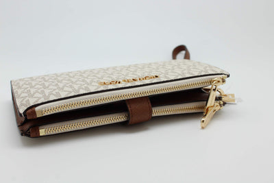 Michael Kors Women's Jet Set Travel Double Zip Wristlet