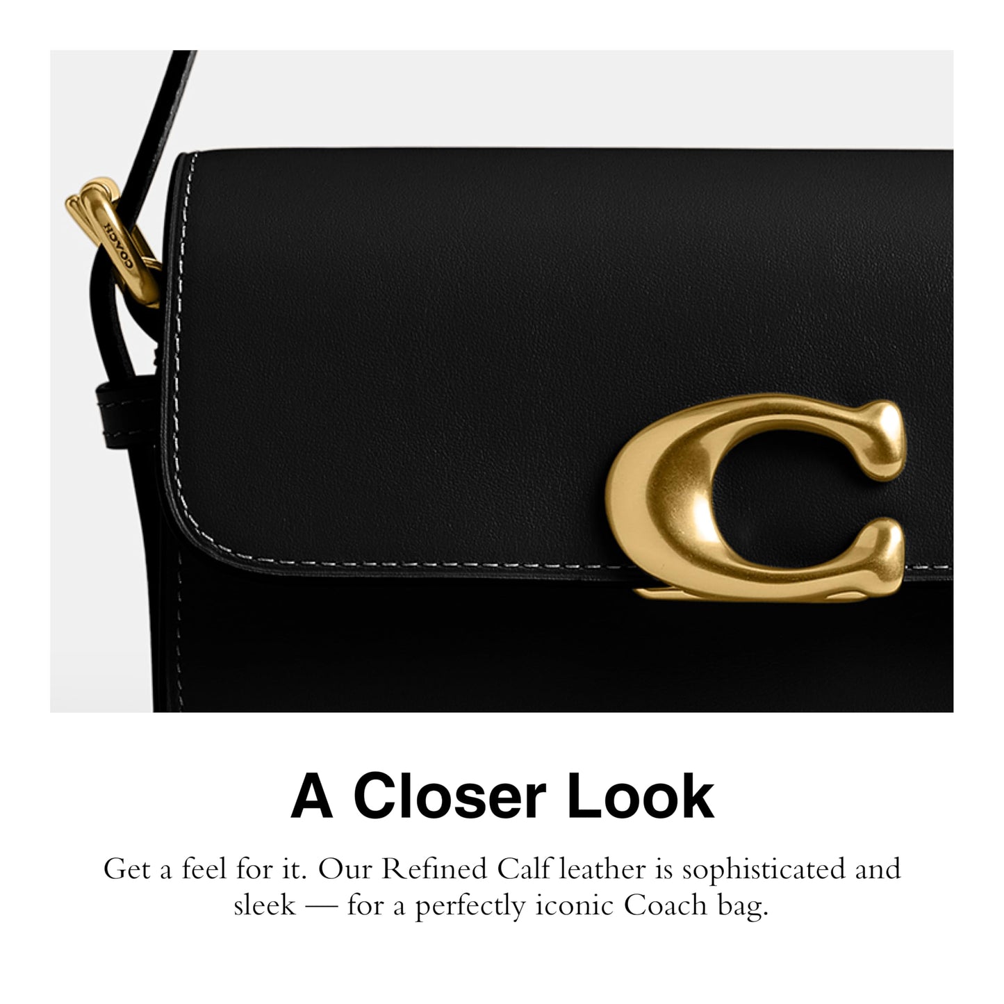 COACH Womens Zoe Shoulder Bag Handbag