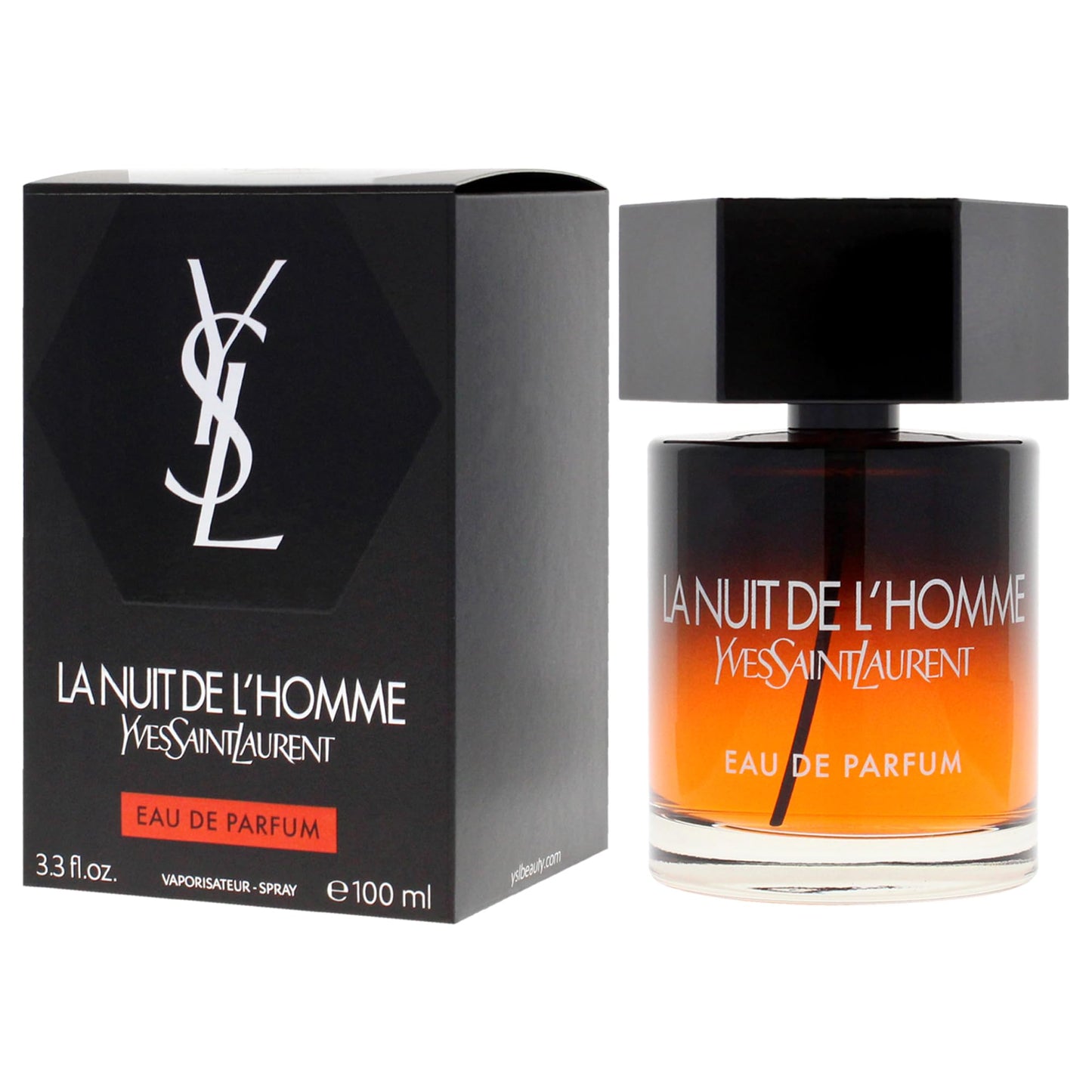 Yves Saint Laurent La Nuit De L`Homme Eau de Parfum For Men, 100 ml
