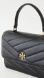 Tory Burch Women's Kira Chevron Mini Top Handle Chain Wallet