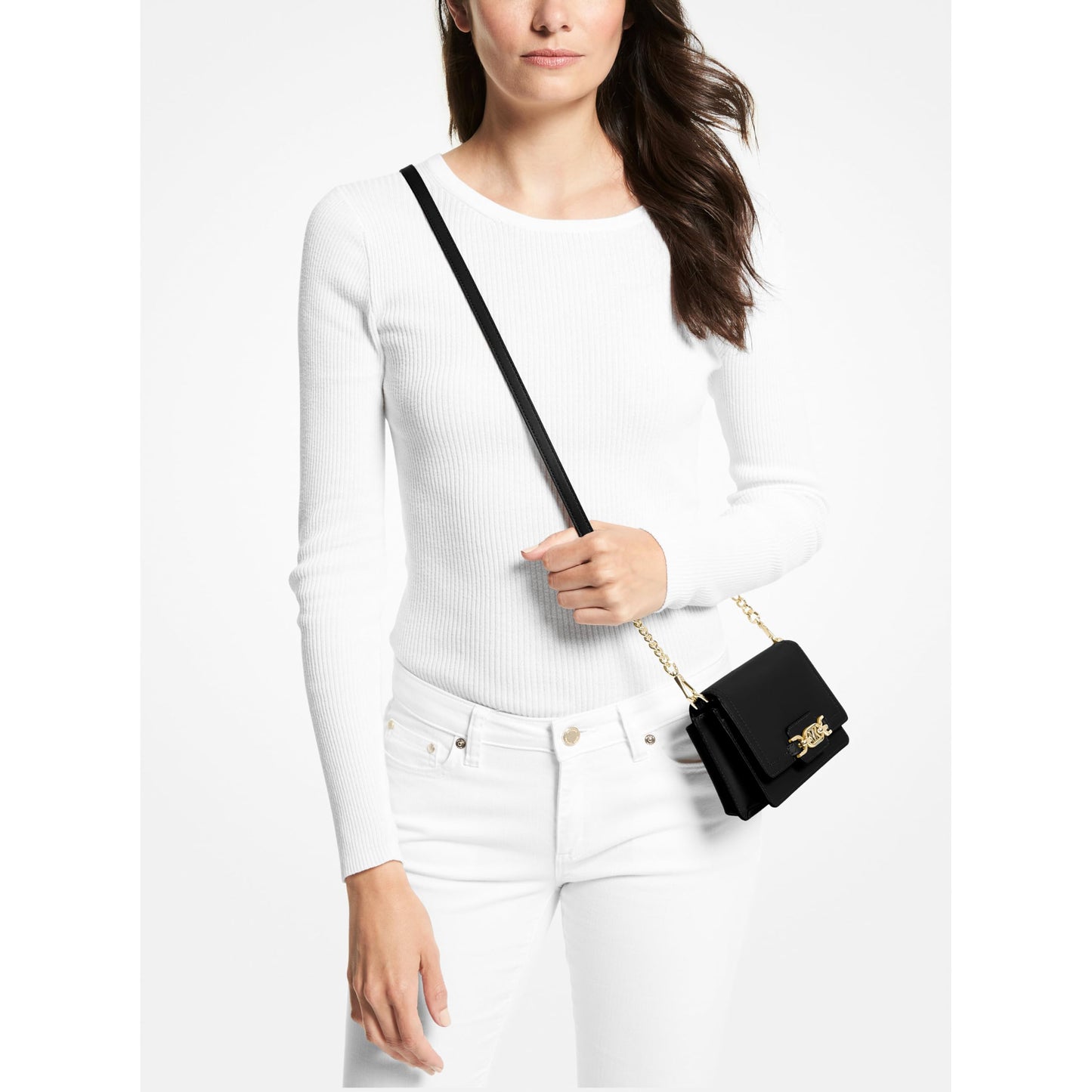 Michael Kors Womens Heather Crossbody Crossbody