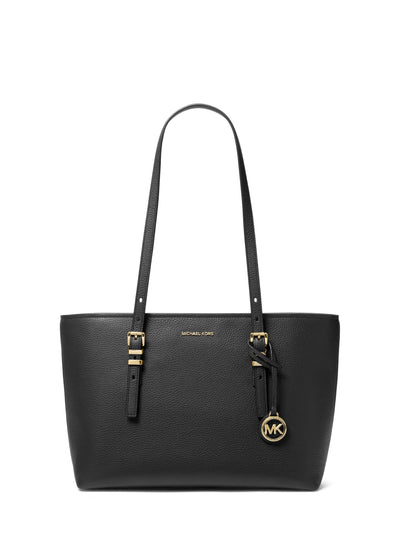 Michael Kors Quinn Medium Tote, Gold-Tone Hardware/Black