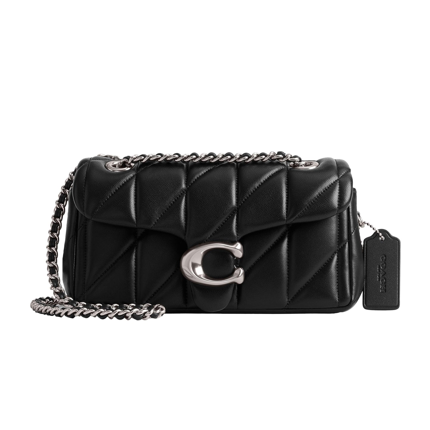 COACH Women's Tabby Shoulder Bag 20 Handbag (Black)